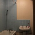 Before renovation of a bathroom