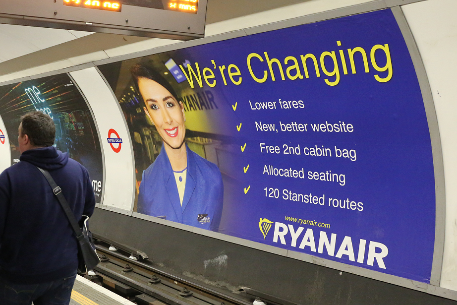 Out of Home International help Ryanair take flight in London Pressat