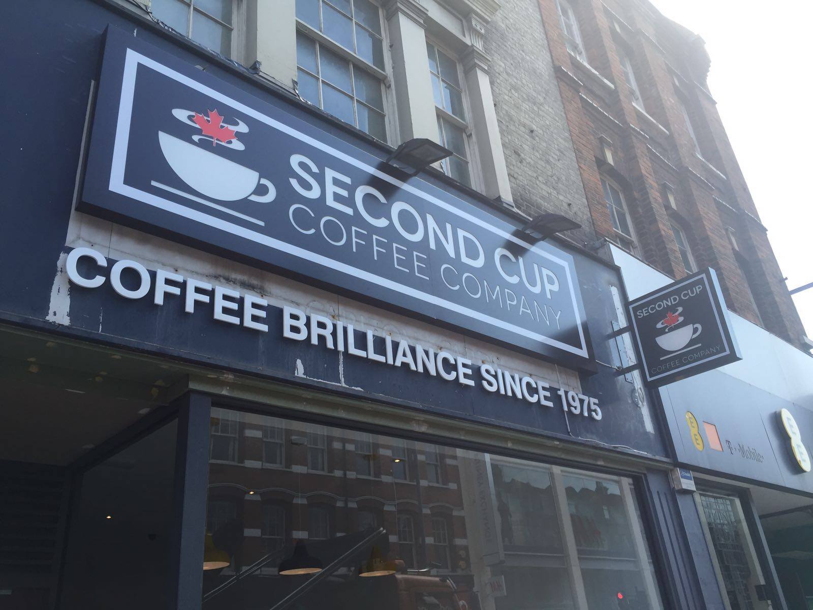 Second Cup Coffee Company is open north of Thames River Pressat